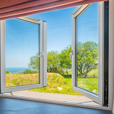 Polrunny Farm Seaberry Cottage With A Sea View And Log Burner Boscastle Extérieur photo