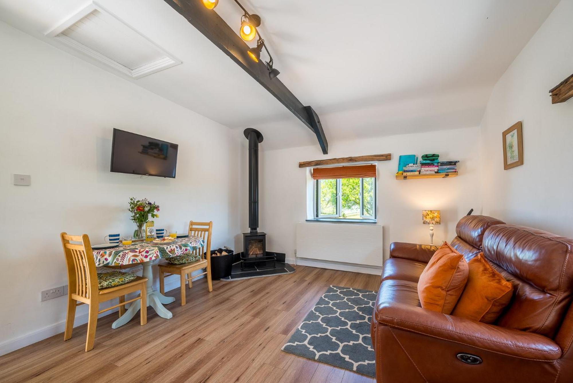Polrunny Farm Seaberry Cottage With A Sea View And Log Burner Boscastle Extérieur photo